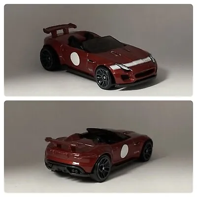 Buy Hot Wheels: Jaguar F-Type Project 7 - Red/White (1:64) • 3.50£