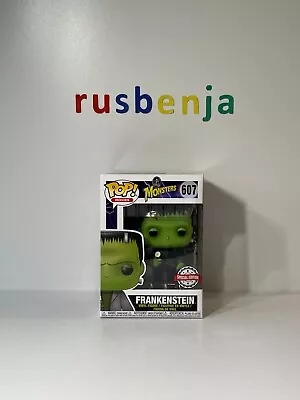 Buy Funko Pop! Movies Monsters Horror Frankenstein With Flower Special Edition #607 • 14.99£