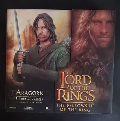 Buy Lord Of The Rings Aragorn As Strider 30cm Collector-Doll Sideshow Ltd Ed 4000 • 207.02£