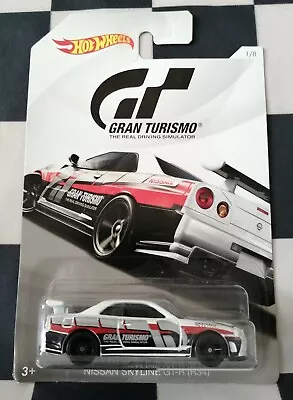 Buy Hot Wheels Gran Turismo Nissan Skyline GT-R R34 #1/8 • 16.99£