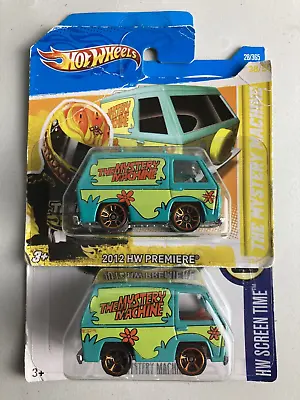 Buy Hot Wheels New On Cards Rare Vintage X 2 Scooby Doo Mystery Machines 2011 + 2015 • 18.50£