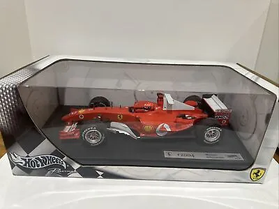 Buy Hot Wheels Racing F2004 1/18 Michael Schumacher F1 Ferrari • 95£
