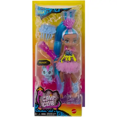 Buy Cave Club Tella Doll New Action Figure With Accessories & Pet Kids Toy Mattel • 8.99£