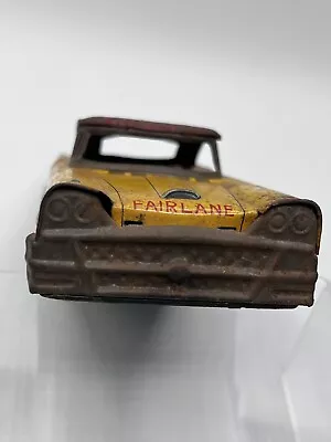 Buy Vintage  Japan Tin Friction Ford Fairlane 500 Toy Car Bandai • 30.04£