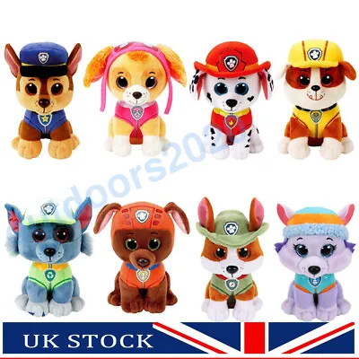 Buy TY Beanie Boos Paw Patrol Plush Soft Toys Rocky Skye Chase Kids Gifts Teddies • 11.04£