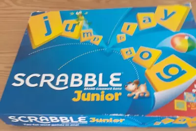Buy Mattel- Junior Scrabble Board Game - Complete • 5.50£