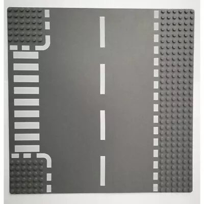 Buy Lego City 32x32cm Dark Grey Road Junction Crossing Base Plate 44341 • 5.89£