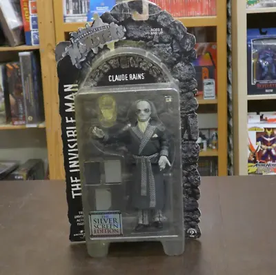 Buy SIDESHOW The Invisible Man 8 Silver Screen Figure Claude Rains Universal Monster • 119.99£
