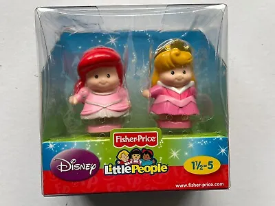 Buy Fisher Price - Disney Little People Ariel & Aurora Brand New • 14£