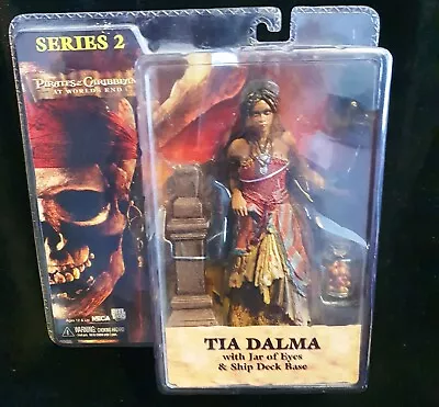 Buy Disney Neca Pirates Of The Caribbean Series 2 Rare Tia Dalma Figure Moc • 89.99£