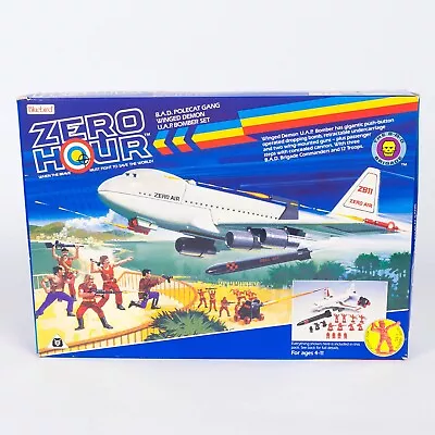 Buy BNIB Vintage 1989 Bluebird Toys Zero Hour - Winged Demon U.A.P. Bomber Set • 80£