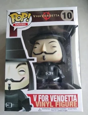 Buy Funko Pop!Movies:V For Vendetta 10#V For Vendetta Exclusive Vinyl Action Figures • 14.99£