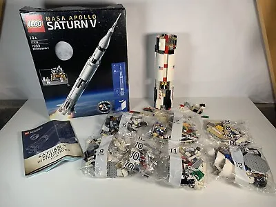 Buy Lego Ideas NASA Apollo Saturn V Set (21309) With Box & Instructions • 134.99£