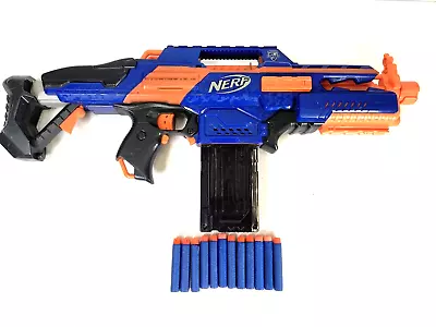 Buy NERF RAPIDSTRIKE CS-18  BLASTER Toy Gun Toy N-STRIKE ELITE Motorised Rapid Fire • 19.99£