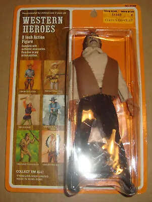 Buy Western Heroes 8 Inch Action Figure 1364 Wild Bill Hickok Lion Rock 1980 (mego) • 273.97£