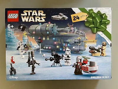 Buy Lego Star Wars Advent Calendar (75307, Mandalorian, New, Exclusive Minifigures) • 35£