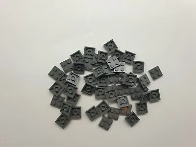 Buy LEGO 50x Plate - Building Plate 2x2 New Dark Grey 3022 Baseplate Plate • 2.59£
