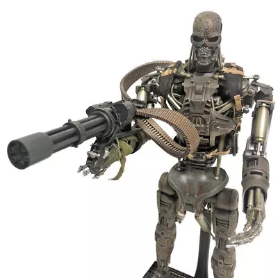 Buy Hot Toys T-600 Endoskeleton End Skeleton Terminator Salvation Figure No Box • 191.13£