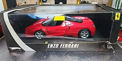 Buy  Ferrari Enzo Hot Wheels Elite Red 1:18 Diecast Model Car Boxed Rare Version • 129.99£