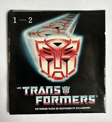 Buy G1 Hasbro Transformers Series 4 & 5 Canada Catalogue Pamphlet Booklet Book 1988 • 9.99£