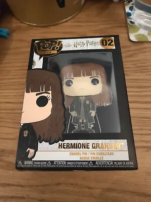 Buy Funko POP! Pin: Harry Potter  Pin   HERMIONE GRANGER NEW NOT BEEN OUT OF BOX  • 10£