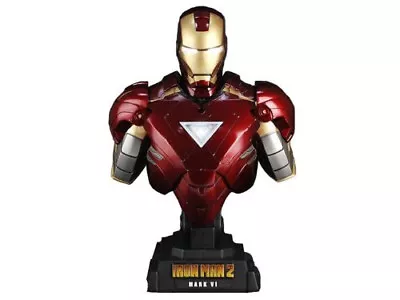 Buy Hot Toys Iron Man 2 1/4 Scale Collectible Bust Iron Man Mark VI  • 250£