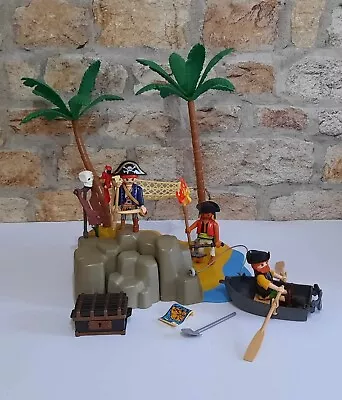 Buy Playmobil Pirates Bundle,Figures Playset, Accessories, Treasure Island, Row Boat • 15.90£