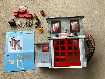 Buy Playmobil Fire Station Precinct With Instructions And Accessories. • 20£