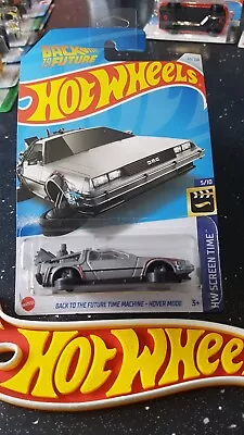 Buy Hot Wheels ~ Back To The Future Time Machine - Hover Mode, L/Card.  BRAND NEW!! • 4.99£