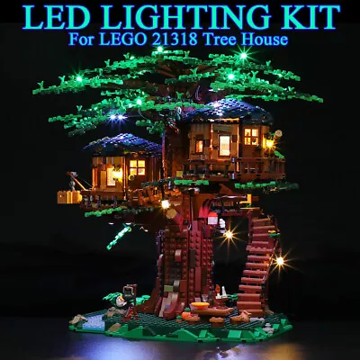 Buy LED Light Kit For Tree House - Compatible With LEGO 21318 Set(Remote Control) • 35.99£