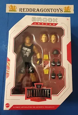 Buy Wwe Mattel Ultimate Edition 4 Brock Lesnar Figure New Sealed • 59.99£