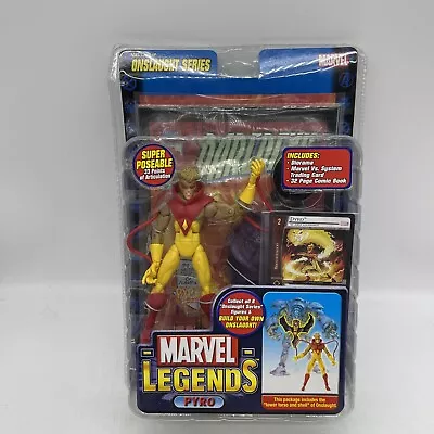 Buy Toybiz Marvel Legends Pyro - Onslaught BAF Wave - New & Sealed • 29.99£