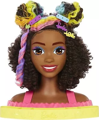 Buy Barbie - Totally Hair Deluxe Styling Head Black /Toys • 38.34£