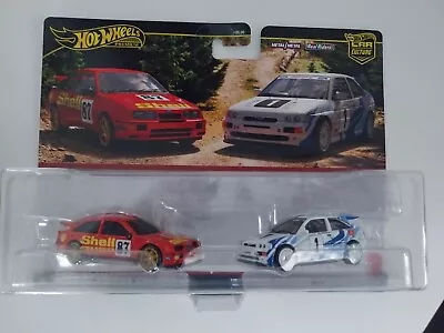 Buy Hot Wheels Premium Twin Pack '87 Ford Sierra Cosworth & '93 RS Escort Cosworth • 23.19£