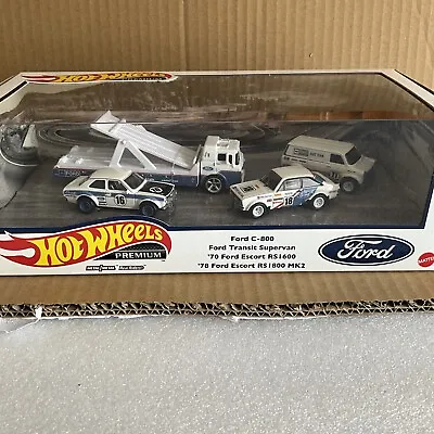 Buy Hot Wheels Ford Race Team Premium Collector Set New • 60£