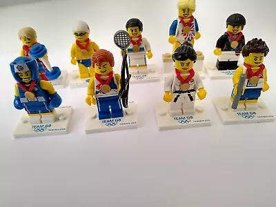 Buy LEGO Team GB 2012 Olympic Minifigures 8909 - Complete Set Of 9 Figures • 89.99£