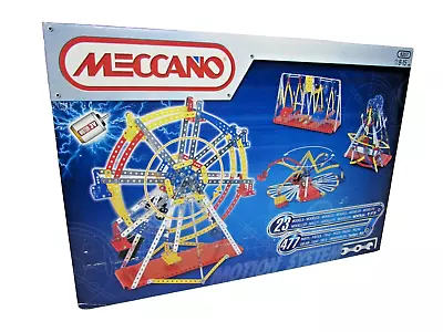 Buy Meccano Set 8257 Ferris Wheel And Fairground Rides - Builds 23 Models • 69.99£