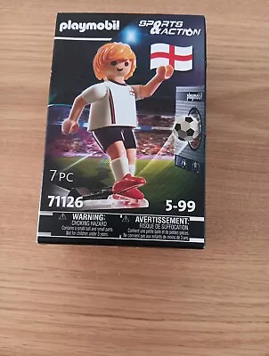 Buy Playmobil 71126 Football Player - Team England 7 Pc Player Playset • 3.99£