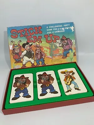 Buy Vintage “stick Em Up” Cowboy Card Game Spears Games 1976 For 3-12 Players Age 6+ • 5.99£
