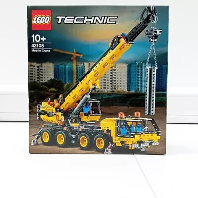 Buy Lego Technic Mobile Crane Set 42108 10+ FLT07-BMR • 7.99£