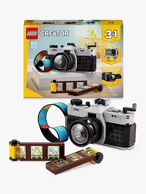 Buy LEGO Creator 31147 Retro Camera 3-in-1 Set - New & Sealed  • 13£