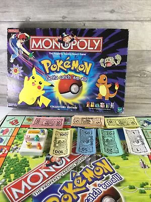 Buy Hasbro Pokemon Monopoly Collector's Edition Board Game Nintendo Incomplete • 21.99£