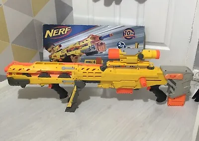 Buy Nerf N-Strike Icon Series Longshot CS-6    2in1 Blaster Foam Darts Gun • 30£