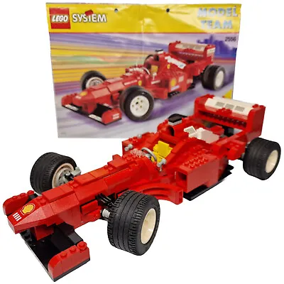 Buy 🖤Lego Racers Ferrari F1 V10 Racing Car (2556) + Instructions 1998 • 54.99£