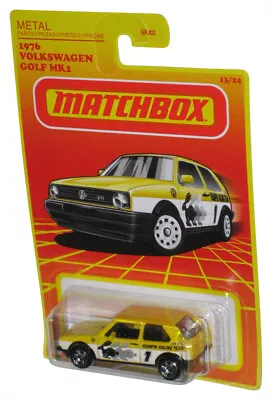 Buy Matchbox Metal Retro (2021) Yellow 1976 Volkswagen Golf MK1 Toy Car 13/24 • 23.12£