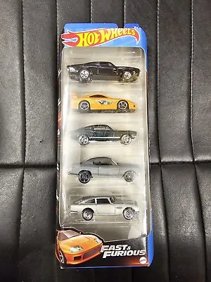 Buy Hot Wheels Fast And Furious 5 Pack Toyota Supra New 2023 • 14.99£