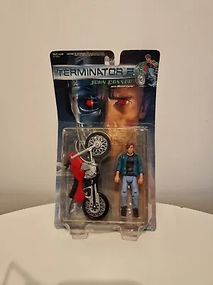 Buy Terminator 2 Vintage Figure John Connor Kenner 1992 Motorcycle Battle Time • 85£