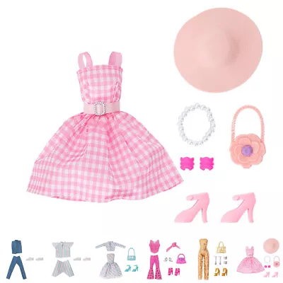 Buy Barbie Dolls Clothing For 30cm 11.8  Large Doll Dress Shirt Pants Outfit • 3.37£