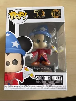 Buy Pop Disney: Archives - Sorcerer Mickey Funko Pop (seconds) • 6.99£
