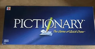 Buy Pictionary - Mattel Board Game - Complete - VGC With Instructions • 7.99£